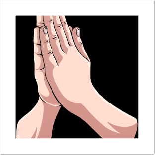 Hands Praying Religion Prayer Posters and Art